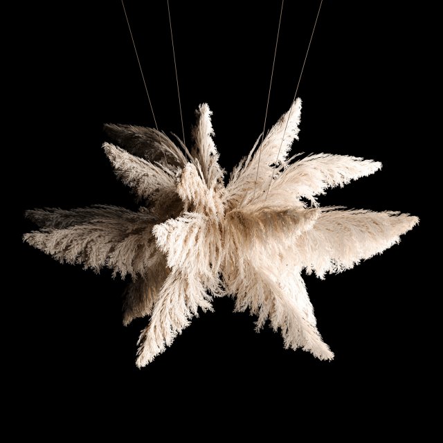 Hanging Bouquet Of Dry Reeds For Decoration 271 3D मॉडल .c4d .max .obj .3ds .fbx .stl .blend 
