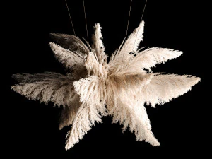 Buqu&ecirc; pendurado de junco seco para decora&ccedil;&atilde;o 271 Modelo 3D