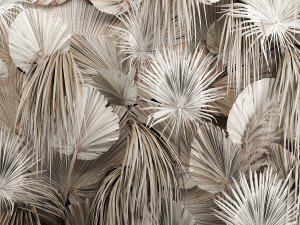 Wedding Arch For Decoration With Dry Palm Leaves Modelo 3D