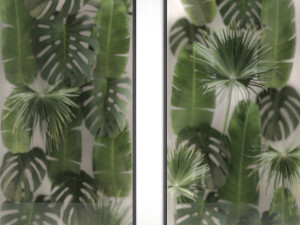 Green Leaves Of Plants In A Phyto Boxes 286 3D Модель