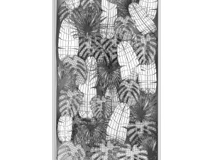 Vertical Garden From Plant Branches In A Phytobox 3D Model