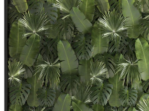 Vertical Garden From Plant Branches In A Phytobox 68 3D Model