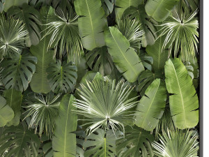 Vertical Garden From Plant Branches In A Phytobox 68 Modelo 3D