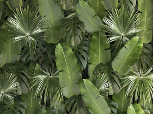Vertical Garden From Plant Branches In A Phytobox 68 3D Model