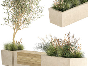 Bushes For Landscaping And Urban Environments 1140 3D 모델