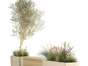 Bushes For Landscaping And Urban Environments 1140 3D 모델