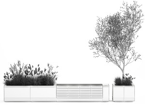 Bushes For Landscaping And Urban Environments 1140 3D 모델