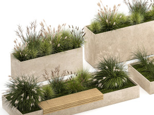 Bushes For Landscaping And Urban Environments 1141 Modelo 3D