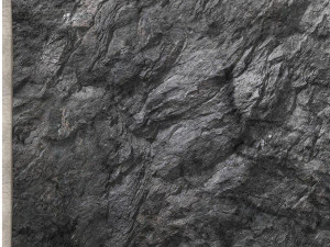Wall composition black stone rock 3D Model
