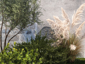 Garden Juniper Pampas Pine Topiary Berberis 1402 Modelo 3D