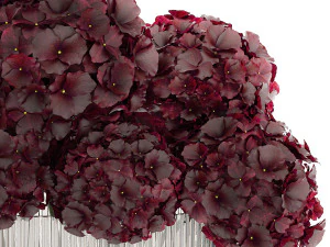 Small minimalist flower bouquet hydrangea vase 358 3D Model