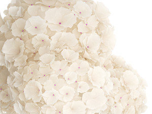 Solemn bouquet of white flowers in a vase with hydrangea 370 Modèle 3D