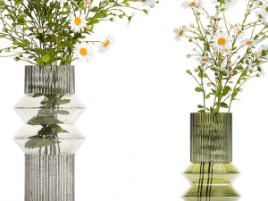 Bouquet Of White Wildflowers Chamomile Daisies 413 3D Model