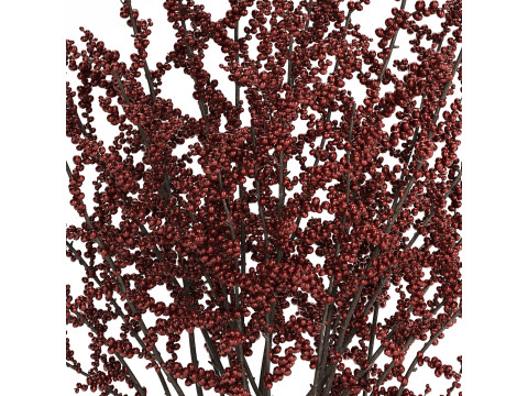 Beautiful bouquet of branches with red berries 481 3D-Modell