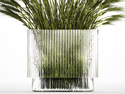 Summer Bouquet Of Wild Flowers Wheat Spikelet 499 3D 模型