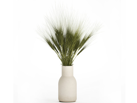 Summer Bouquet Of Wild Flowers Wheat Spikelet 526 3D Model