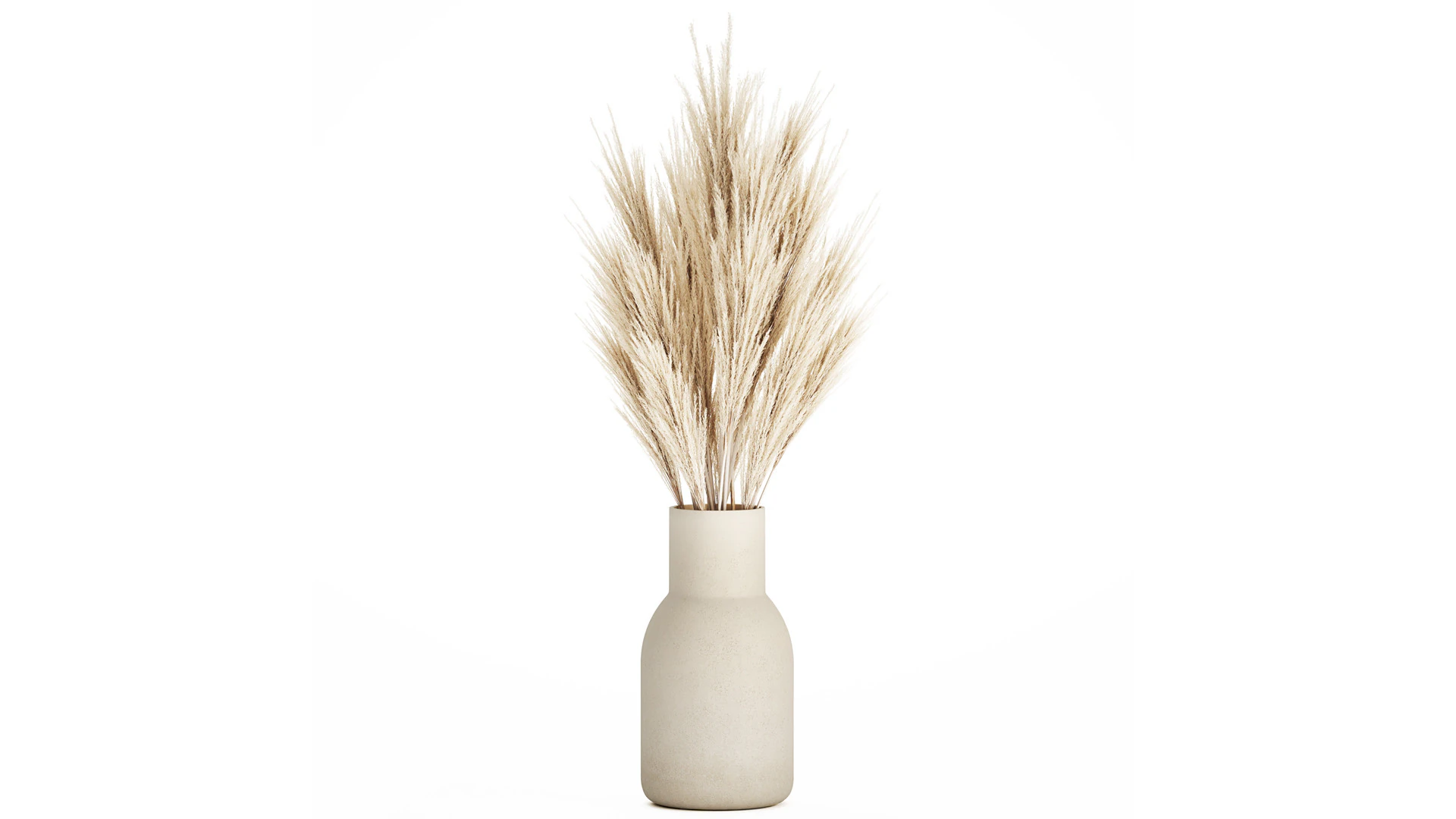 Bouquet Dried Flowers Branches Cortaderia Pampas 539 3D Model .c4d .max .obj .3ds .fbx .stl .blend
