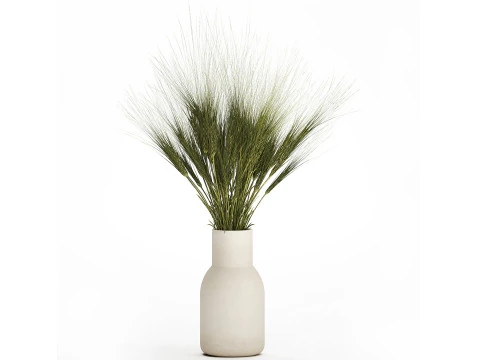 Buqu&ecirc;s de flores secas Lovanda trigo papoula hort&ecirc;nsia 560 Modelo 3D