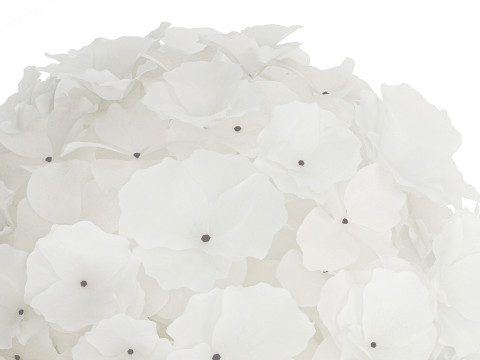 Festive Bouquet In A Glass Vase White Hydrangea 591 3D Модель