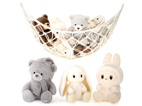 Plush Toys Teddy Bear Labubu Bunny Hammock rabbit 3D Model