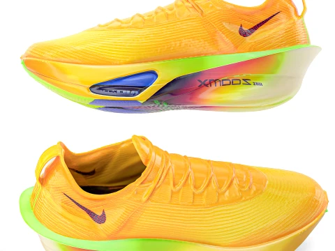Sports Sneakers set NI KE AIR ZOOM running shoes 3D Model