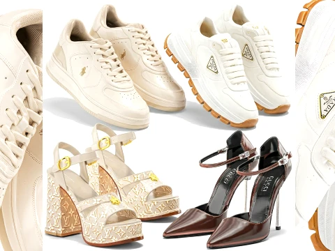 Womens shoes sneakers LO UIS VU ITTON PR ADA GU CCI set decor 3D Model