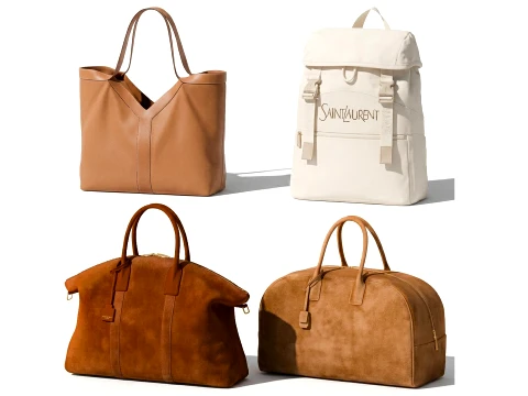 Accessories Bag Backpack Yv es Sa int La urent Bags decor 3D Model