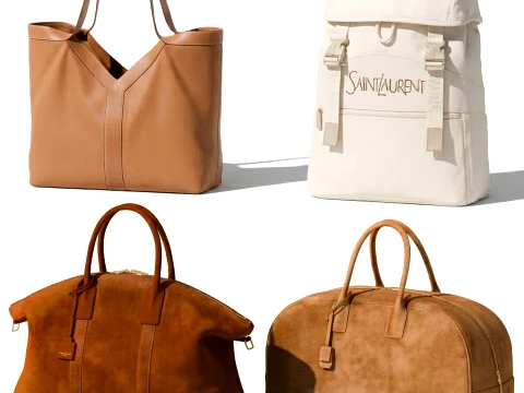 Accessories Bag Backpack Yv es Sa int La urent Bags decor 3D Model
