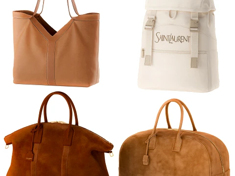 Accessories Bag Backpack Yv es Sa int La urent Bags decor 3D Model