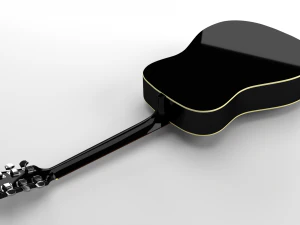 acoustic guitar 3D Model