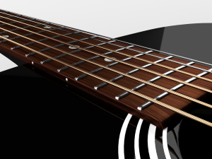 acoustic guitar 3D Модель