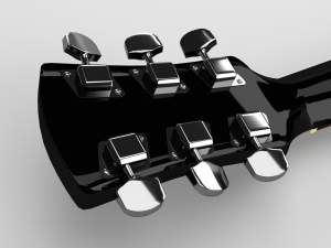 acoustic guitar 3D Модель