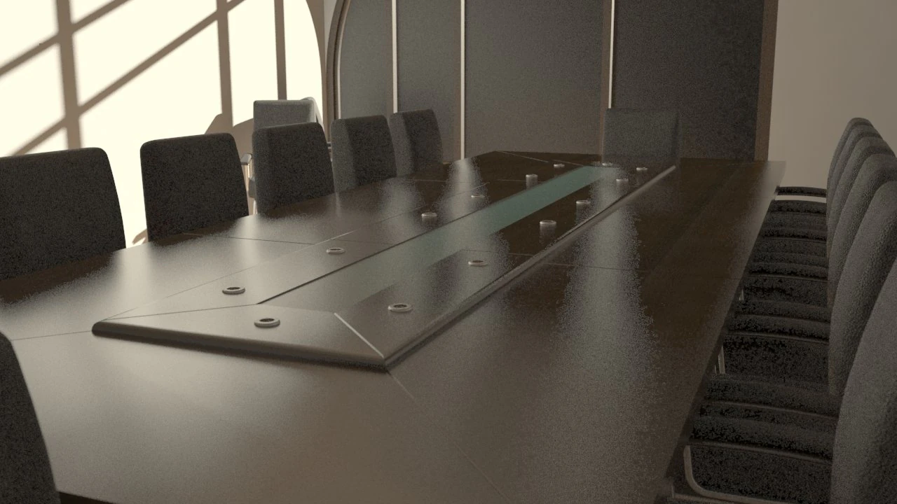 conference table 3D Model .c4d .max .obj .3ds .fbx .stl .blend 
