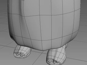 arab female base mesh 3D Model