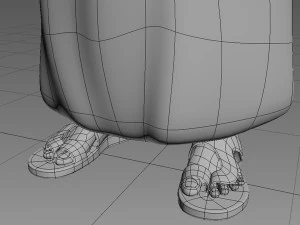 arab male base mesh 3D Model