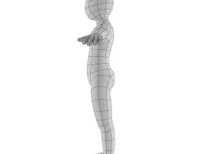 boy base mesh Model 3D