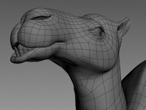 camel base mesh 3D Model
