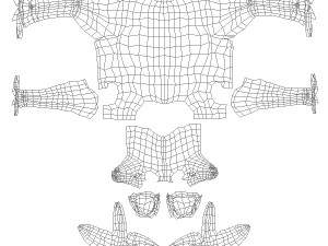 deer base mesh 3D Model