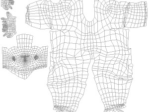 human fetus 3D Model