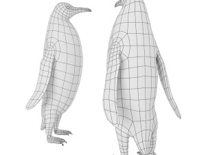 penguin 3D 모델