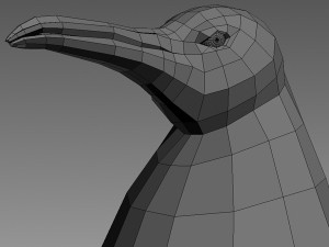 penguin 3D 모델