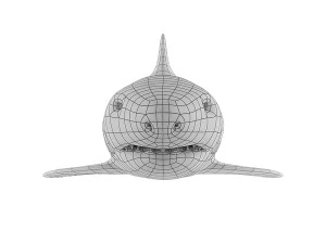 shark base mesh 3D Model