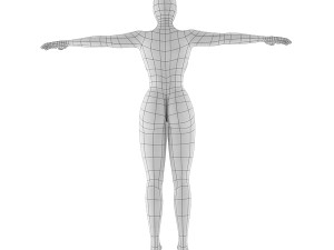 women base mesh 3D 모델