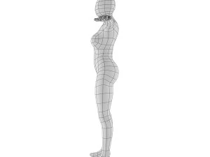 women base mesh 3D Model