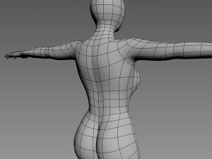 women base mesh 3D 모델