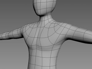 man base mesh 3D Model