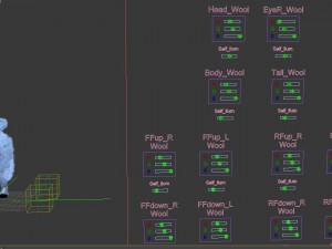 high poly cute cartoon rigged sheep 3Dモデル