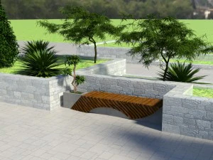 park landscape 2 3D Model