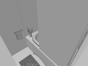 bathroom 3D 模型
