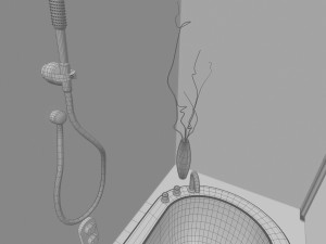 bathroom 3D 模型